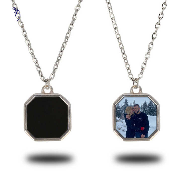 Naevira™ Custom Heat-Activated Magic Photo Necklace
