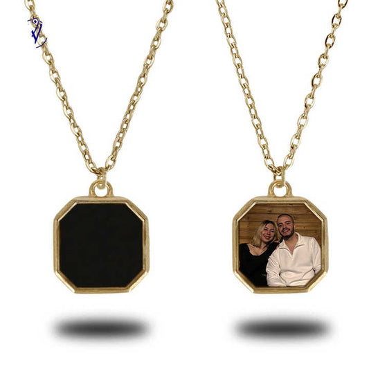 Naevira™ Custom Heat-Activated Magic Photo Necklace